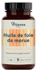 Vitavea Huile de Foie de Morue 30 Unit&eacute;s