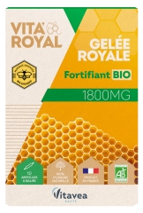 Vitavea Vita'Royal Gel&eacute;e Royale Bio 1800 mg 10 Ampoules