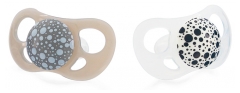 Twistshake Sucette Orthodontique Lot de 2 D&egrave;s 6 Mois