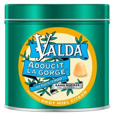 Gommes adoucissantes sans sucres au d&eacute;licieux go&ucirc;t de miel et de citron - 140 g