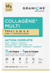 Granions Collag&egrave;ne + Multi Type I, II, III, V, X 20 Jours 260 g