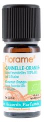 Florame Les Accords Parfum&eacute;s Cannelle Orange Bio 10 ML