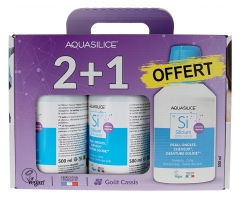 Aquasilice Coffret Silicium Organique Lot de 3 x 500 ml