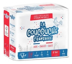 La Coucouche Fran&ccedil;aise 20 Couches Naturelles Taille 4 (7-18 kg)