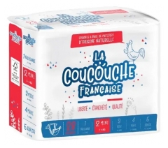 La Coucouche Fran&ccedil;aise 20 Couches Naturelles Taille 2 (3-6 kg)