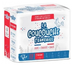 La Coucouche Fran&ccedil;aise 20 Couches Naturelles Taille 1 (2-5 kg)