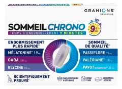 Granions Sommeil Chrono 30 Jours 30 Comprim&eacute;s Bicouches