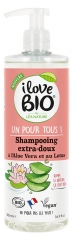 I Love Bio Shampoing Extra-Doux Aloe Vera Lotus Bio 500 ML