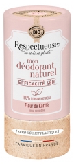 Respectueuse Mon D&eacute;odorant Naturel Fleur de Karit&eacute; Peaux Sensibles Bio 50 g