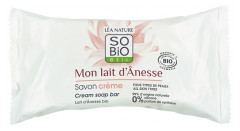 L&eacute;a Nature SO BIO &eacute;tic Savon Cr&egrave;me Mon Lait d'&Acirc;nesse Bio 100 Grammes