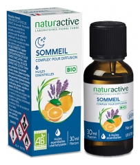 Naturactive Sommeil Complexe pour Diffusion 6 Huiles Essentielles Bio 30 ml