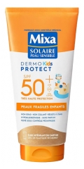 Mixa Dermo Protect Kids Lait Solaire Peaux Fragiles Enfants Sans Parfum SPF50+ 175 ml