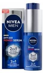 Nivea Men Power S&eacute;rum Visage 2en1 Anti-T&acirc;ches & Anti-&Acirc;ge SPF30 50 ml