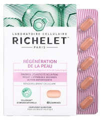 Richelet R&eacute;g&eacute;n&eacute;ration de la Peau Compl&eacute;ment Alimentaire 60 Comprim&eacute;s