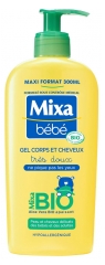 Mixa B&eacute;b&eacute; Gel 2 en 1 Corps et Cheveux Bio 300 ml