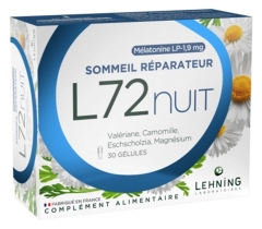 Laboratoires Lehning L72 Nuit Sommeil R&eacute;parateur 30 Unit&eacute;s