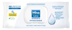 Mixa B&eacute;b&eacute; Lingettes Apaisantes Physiologiques Multi-Usage 48 Lingettes
