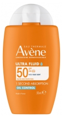 Av&egrave;ne Eau Thermale Solaires Oil Control Ultra Fluide SPF50 50 ml