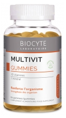 Biocyte Multivit Renforce l'Organisme Compl&eacute;ment Alimentaire 60 Gummies