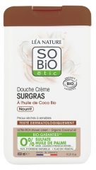 L&eacute;a Nature SO BIO &eacute;tic Douche Cr&egrave;me Surgras &agrave; l'Huile de Coco Biologique 450 ML