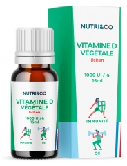 Nutri&Co Vitamine D V&eacute;g&eacute;tale Immunit&eacute; 15 ml