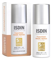 Isdin Fotoprotector Fusion Water Magic Repair Color &Eacute;cran Solaire Teint&eacute; SPF 50 de 50 ML