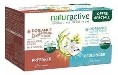Naturactive Doriance Autobronzant & Protection 30 Unit&eacute;s + Capital Soleil 60 Unit&eacute;s