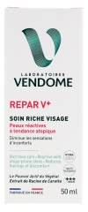 Laboratoires Vend&ocirc;me Soin Riche Visage Peaux R&eacute;actives &agrave; Tendances Atopiques 50 ml