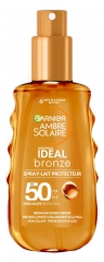 Garnier Ambre Solaire Ideal Bronze Lait Spray Protecteur SPF50 150 ml