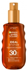 Garnier Ambre Solaire Ideal Bronze Huile Protectrice Visage & Corps SPF30 150 ml