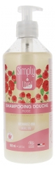 Simply Bio Shampoing Douche Rose Biologique 500 ml