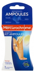 Mercurochrome Pansements Kit Ampoules 5 Unit&eacute;s