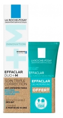 La Roche-Posay Effaclar Duo+M 40 ml + Gel Purifiant Micro-Peeling 50 ml Offert