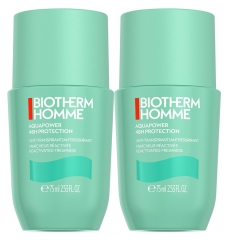 Biotherm Homme Aquapower Anti-Transpirant 48h Protection Lot de 2 x 75 ml