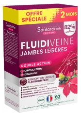 Santarome Fluidiveine Jambes L&eacute;g&egrave;res Double Action 60 Unit&eacute;s Offre Sp&eacute;ciale