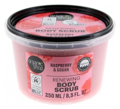 Organic Shop Body Scrub Gommage Peau Neuve pour le Corps Framboise 250 ml