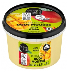 Organic Shop Body Mousse Rafra&icirc;chissante pour le Corps &agrave; la Mangue 250 ml