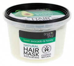 Organic Shop Masque R&eacute;parateur Avocat et Miel