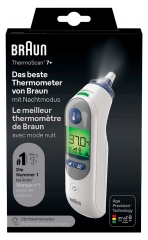 Braun Thermoscan&reg;7+ Thermom&egrave;tre Auriculaire Avec Mode Nuit