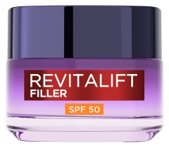 L'Or&eacute;al Paris Revitalift Filler Soin Repulpant Intense Anti-&Acirc;ge SPF50 Peaux Matures 50 ml
