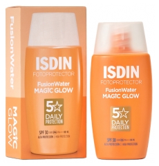 Isdin Fotoprotector Fusion Water Magic Glow Cr&egrave;me Solaire Effet Glow SPF 30 50 ml