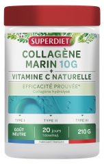 Superdiet Collag&egrave;ne Marin 10 g et Vitamine C 210 Grammes