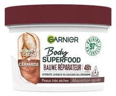 Garnier Body Superfood Baume R&eacute;parateur 48 Heures 380 ML