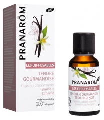 Pranar&ocirc;m Tendre Gourmandise Vanille et Cannelle M&eacute;lange Pour Diffusion Bio 30 ml