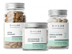 D-Lab Nutricosmetics Compl&eacute;ments Alimentaires Programme Action-Capitons D-Lab Nutricosmetics 1 mois