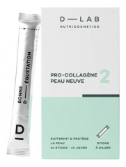 D-Lab Nutricosmetics Sticks Poudre Pro-Collag&egrave;ne Peau Neuve