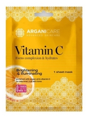 Arganicare Masque en Tissu Illuminateur Vitamine C