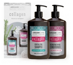 Arganicare Coffret Duo Revitalisant & Volume Boost Collag&egrave;ne