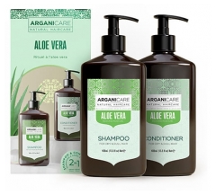 Arganicare Coffret Duo Hydratant & R&eacute;gulateur Aloe Vera