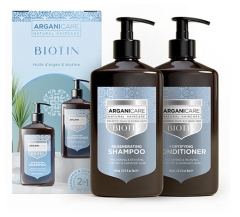 Arganicare Coffret Duo Fortifiant & R&eacute;parateur Biotine